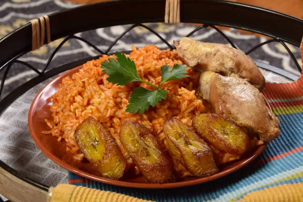 Jollof Rice with Chicken